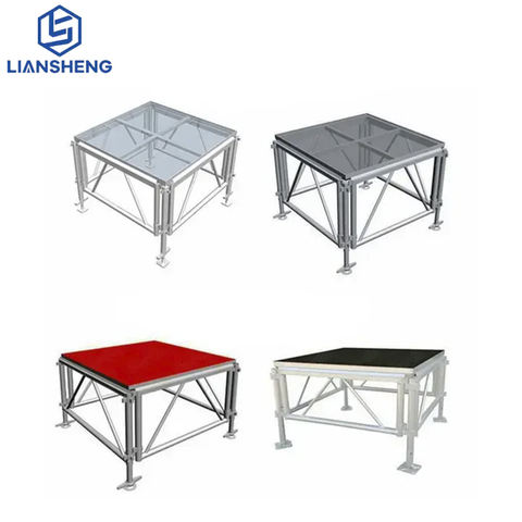  Liansheng · StageTile | Sistema de panel de escenario modular de 0,6 m
