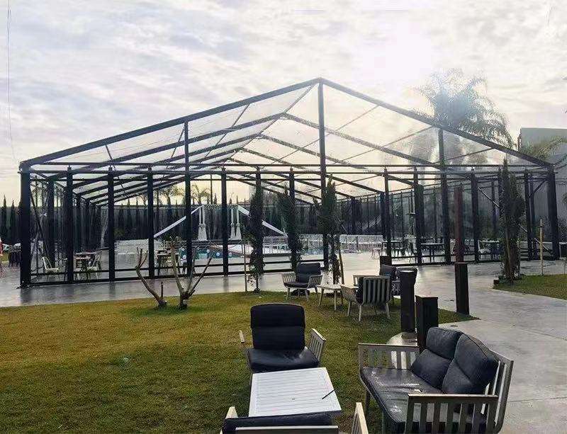 Carpas para exteriores a precio de fábrica, carpa para eventos y negocios, estructura de aleación de aluminio de alto refuerzo, marquesina para pared de vidrio, carpa para ferias comerciales