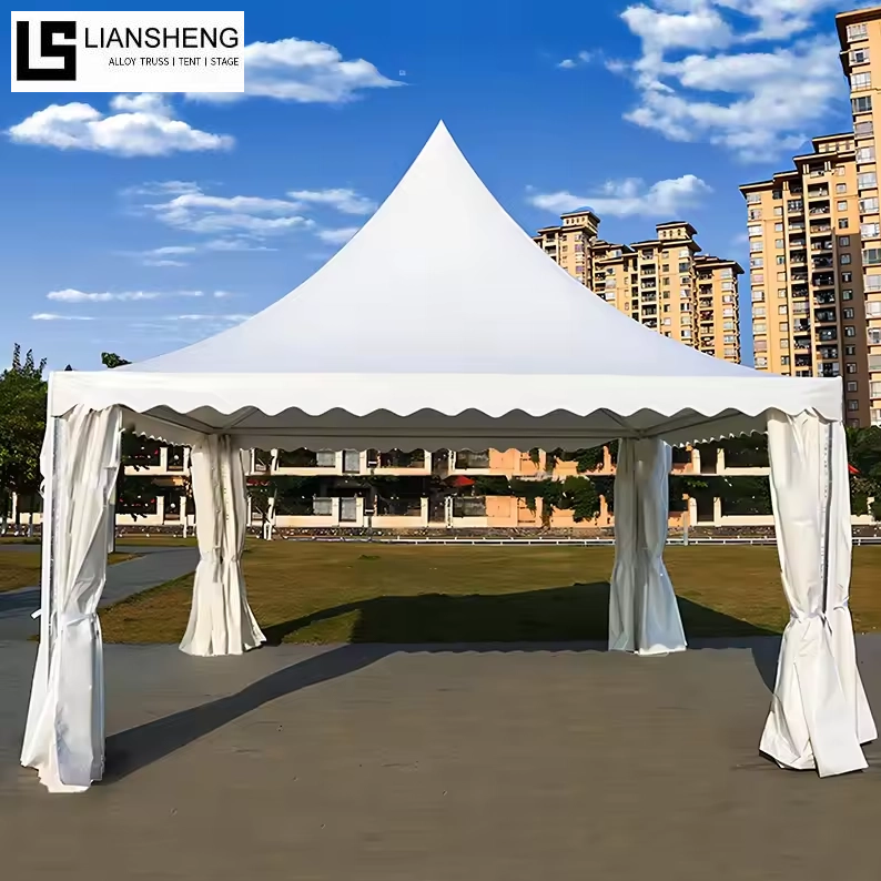 Blanco al aire libre portátil dosel Gazebo playa sombra camping jardín Pogada tienda 6x6m