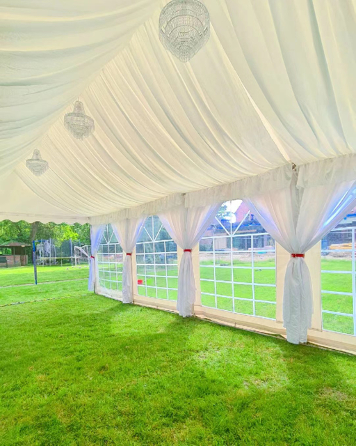 Carpa de boda con marco de aluminio de alta calidad para 300-500 asientos
