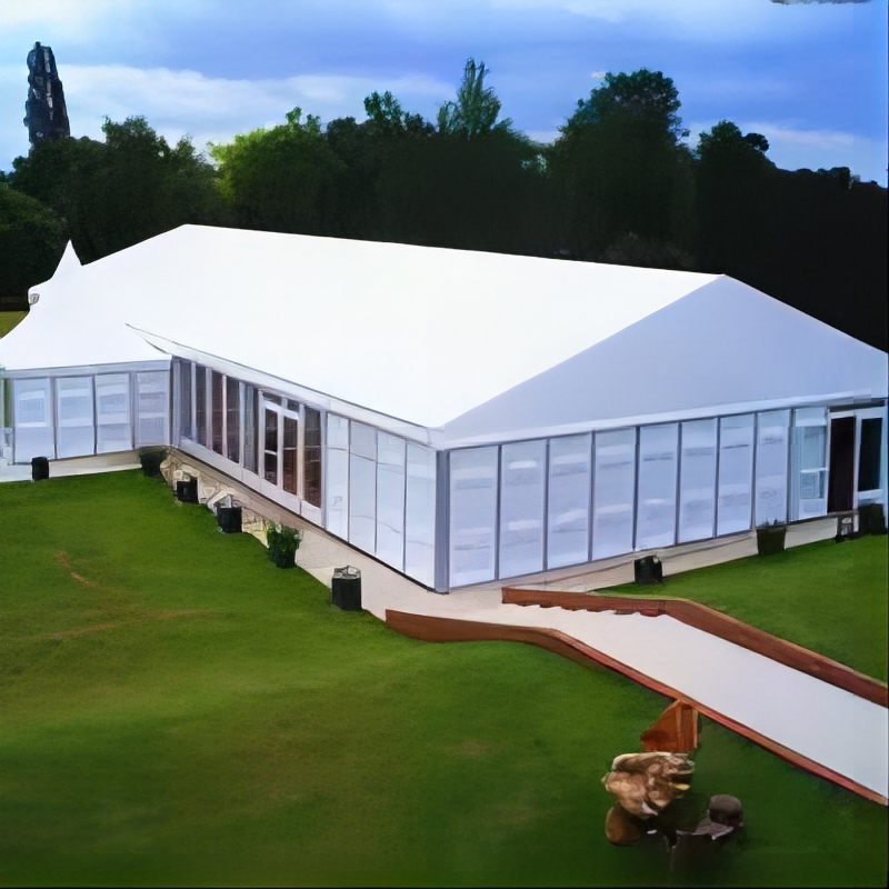 Carpas de boda de aluminio al aire libre con ventana para 300 personas de clase alta para carpa para eventos y fiestas