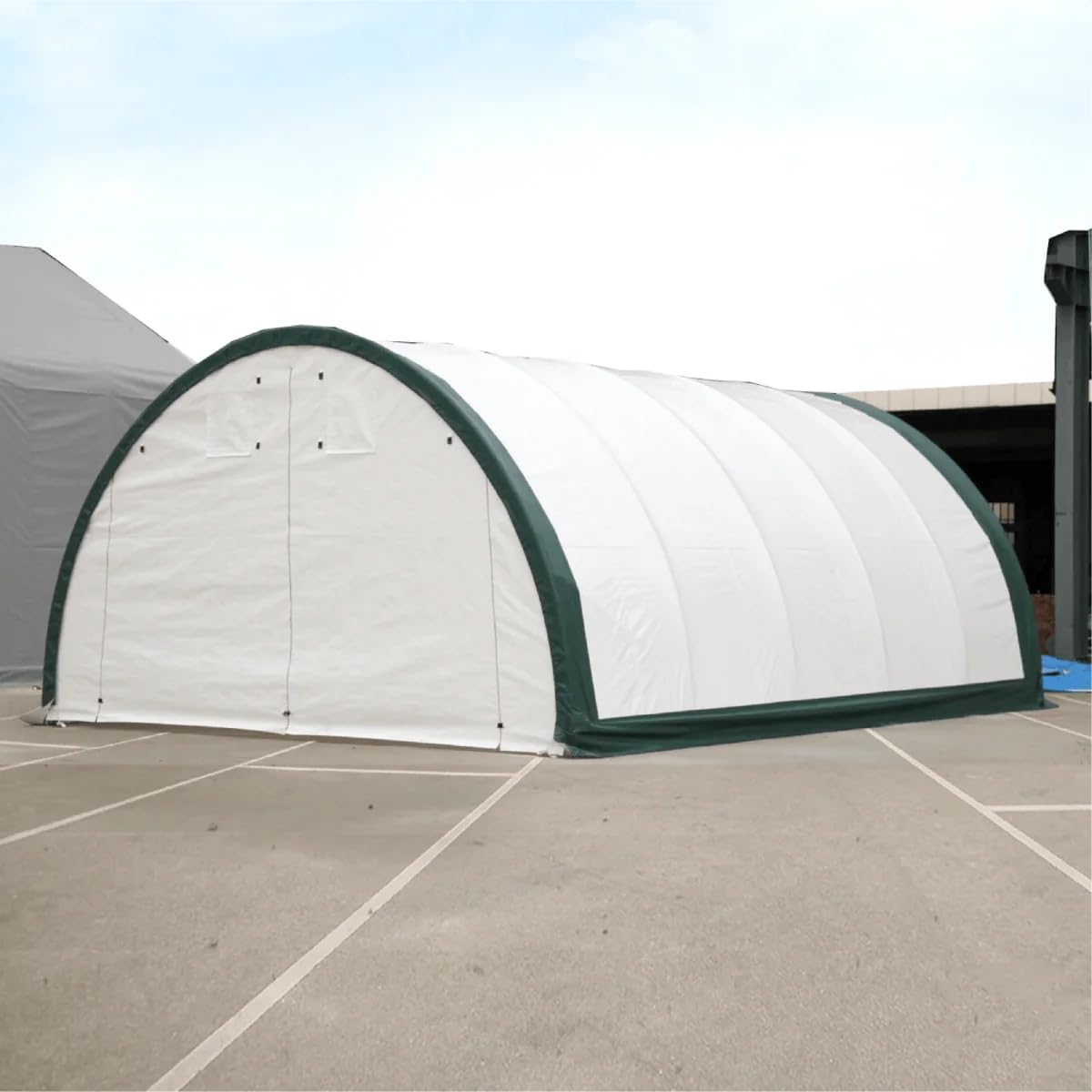 Carpa de almacenamiento de cúpula grande industrial de aluminio a la venta Fabricante de carpas de almacén de servicio pesado 