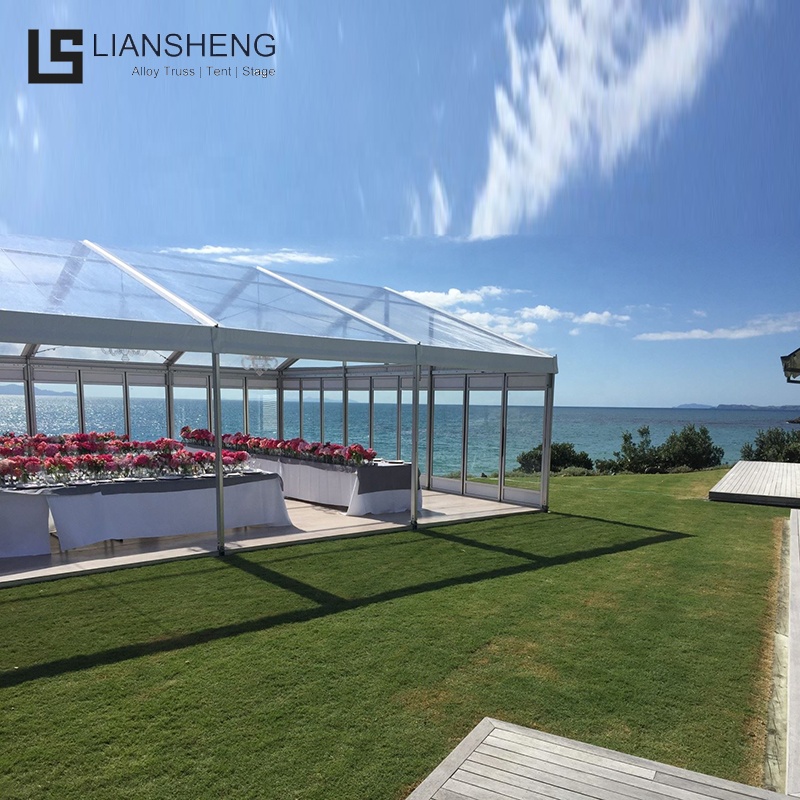 Carpa de iglesia con marco de aluminio grande para eventos carpas al aire libre 15x30m