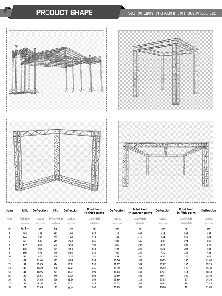 Escenario de boda de aluminio de vidrio port&aacute;til plegable