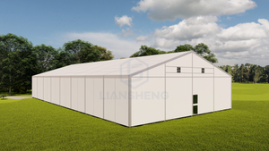 Tienda deportiva con marco de aluminio Liansheng de 20m x 30m para tienda de baloncesto y tienda de tenis 