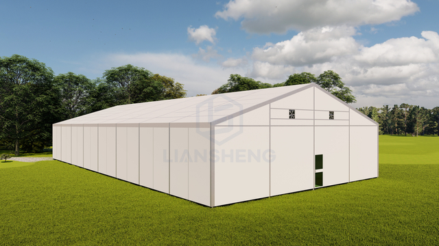 Tienda deportiva con marco de aluminio Liansheng 20mx30m para tienda de baloncesto 