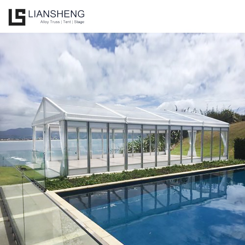 Carpa de iglesia con marco de aluminio grande para eventos carpas al aire libre 15x30m