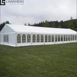 Carpas de iglesia con marco de aluminio grandes para eventos carpa al aire libre 15x30m