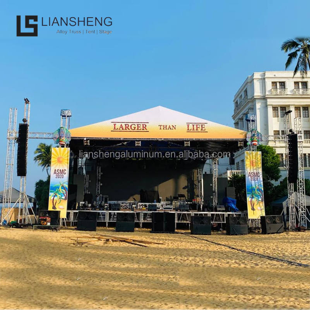 Sistema de escenario de armadura de concierto personalizado profesional: diseño modular · Excelente capacidad de carga · Creando la base perfecta para cada actuación