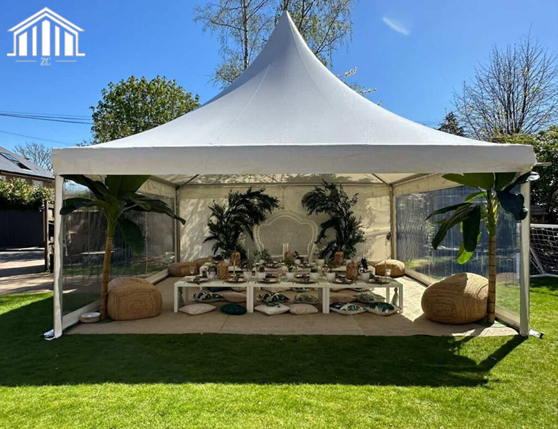 Carpa personalizable de aleación de aluminio de alta resistencia. Fácil de configurar, cómodo de mover. Adecuado para reuniones y picnics al aire libre.