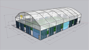  Tienda de tenis de gran tamaño y calidad superior, tienda de campaña para pelotas de baloncesto, tienda de Padel, tienda de fútbol para competición