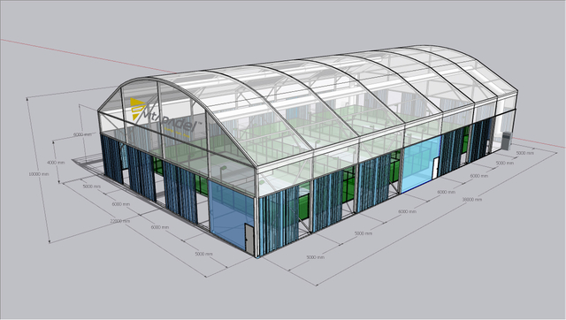  Carpa de natación de gran tamaño y alta calidad, carpa para tenis, carpa para pelotas de baloncesto, carpa para Padel, carpa para fútbol para competición