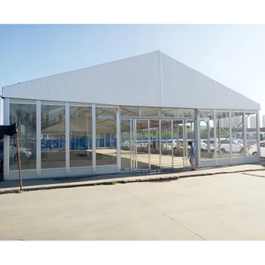 Carpa de cristal con marco de aluminio de alta calidad para bodas y eventos