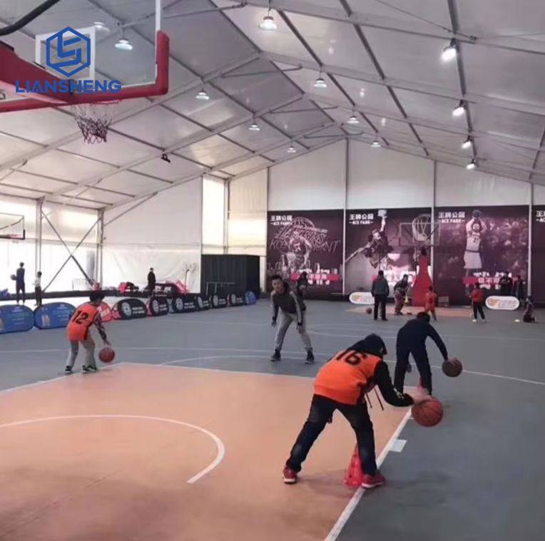 Carpa de acero durable de la carpa del pabellón de deportes de TFS de la tela del PVC del marco de aluminio para el avión privado