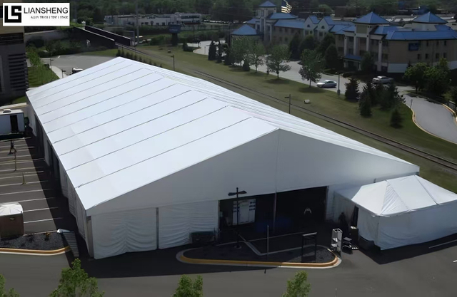 Precio de fábrica de alta calidad Tienda industrial de aluminio Tienda de almacén Tienda de almacenamiento grande de PVC