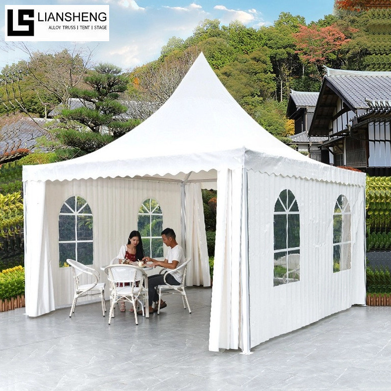 Estructuras comerciales de carpas para eventos de aluminio.