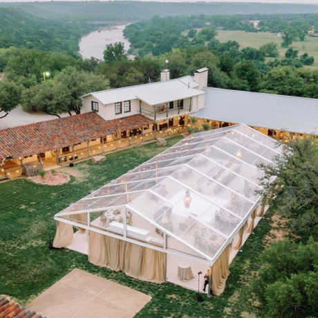 Carpa para eventos con estructura en A de aluminio