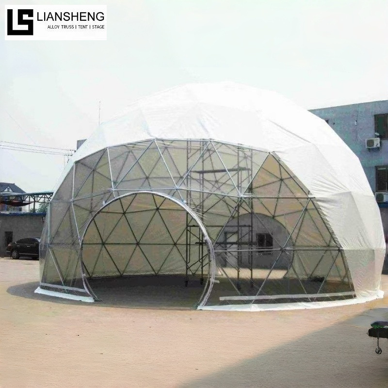 Carpa domo geodésica: estructura moderna y resistente para eventos al aire libre