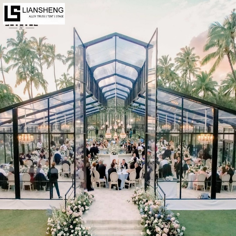 Carpa Atrium: estructura elegante para eventos grandes para bodas y exposiciones