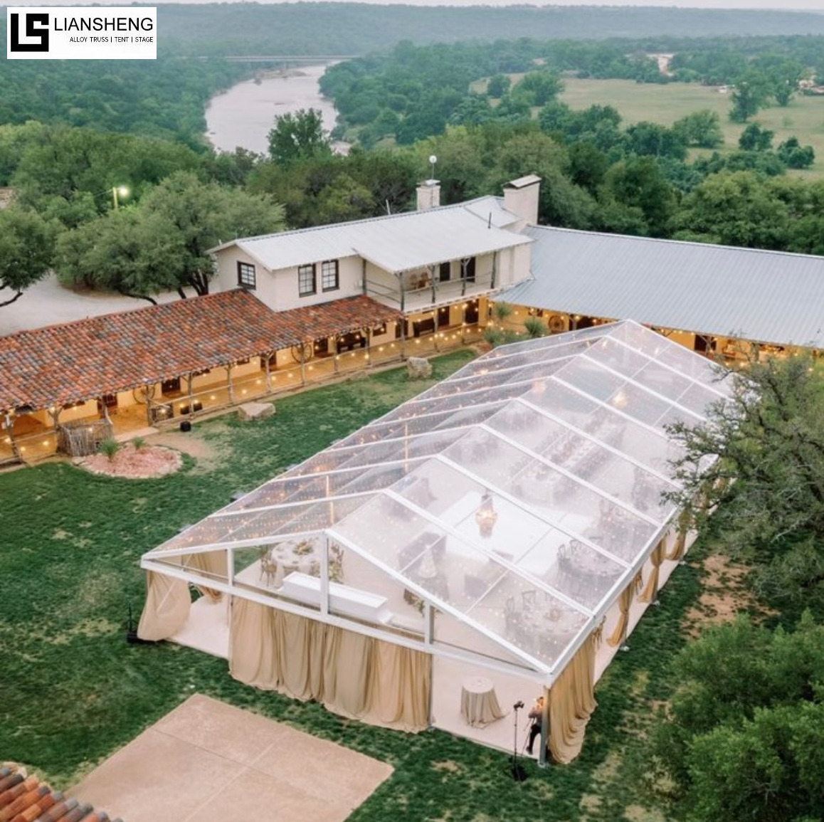 Proveedor de carpas para marquesinas con estructura en A de aleación de aluminio: adecuadas para una amplia gama de eventos