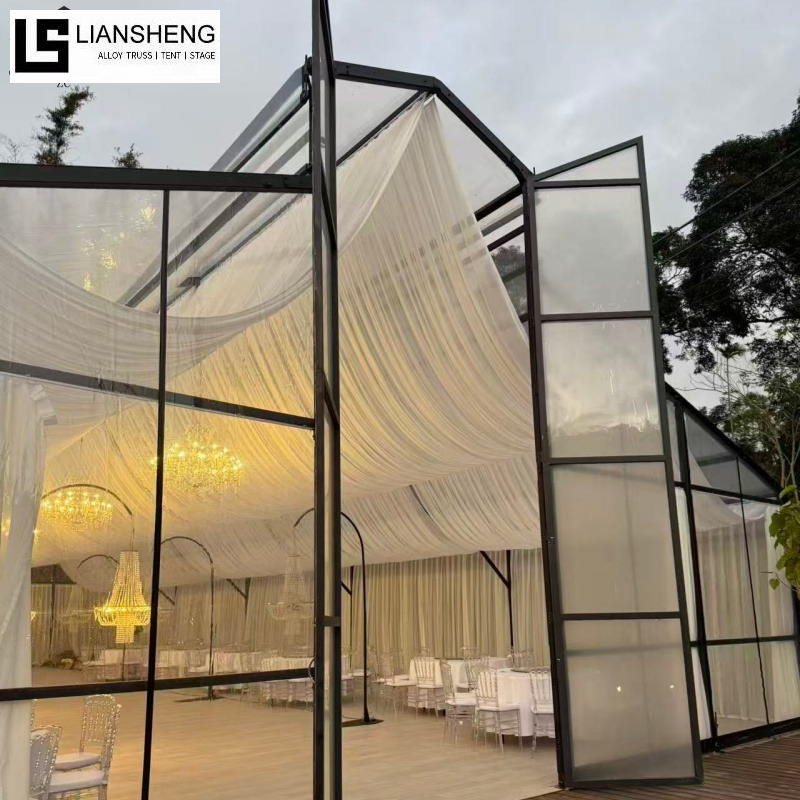 Carpa Atrium: estructura elegante para eventos grandes para bodas y exposiciones