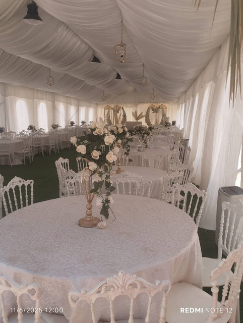 Tienda transparente de carpa de boda de PVC para eventos de fiesta al aire libre