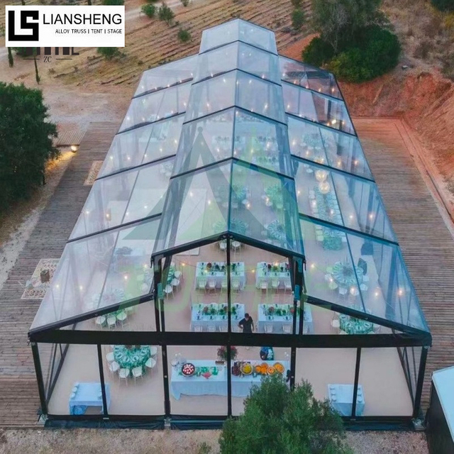 Carpa Atrium: estructura elegante para eventos grandes para bodas y exposiciones